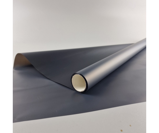 Калька для цветов рулон 8м тонированный матовый (77) (h660) №835 Черный (1 шт)