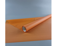Калька для цветов рулон 8м тонированный матовый (77) (h660) №836 Оранжевый (1 шт)