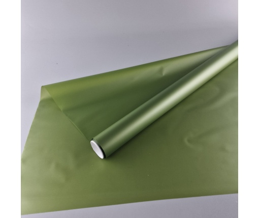 Калька для цветов рулон 8м тонированный матовый (77) (h660) №838 Темно зеленый (1 шт)