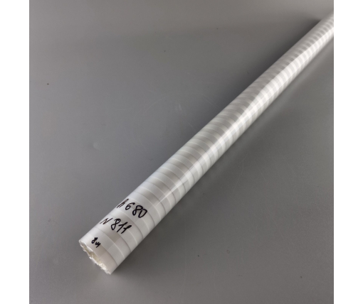 Калька для цветов рулон 8м тонированный матовый (77) (h680) №804 Полоски Белый (1 шт)