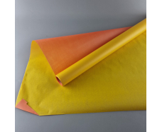 Рулон 10 м тонированный (24) пленка для цветов (h680) № 1 Желто/Оранжевый (1 шт)