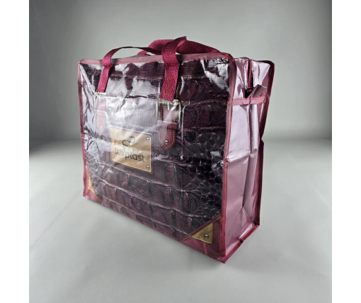 Полипропиленовая сумка хозяйственная  с цветным рисунком №1 Шкура (1 шт)