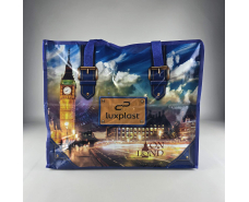 Полипропиленовая сумка хозяйственная  с цветным рисунком №2 Биг Бэн (1 шт)