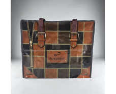 Полипропиленовая сумка хозяйственная  с цветным рисунком №2 Латки (1 шт)