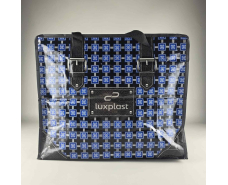 Полипропиленовая сумка хозяйственная  с цветным рисунком №2 Ромби (1 шт)