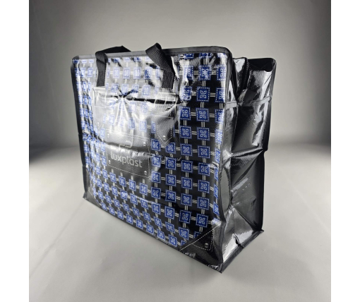 Полипропиленовая сумка хозяйственная  с цветным рисунком №2 Ромби (1 шт)