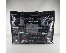 Полипропиленовая сумка хозяйственная  с цветным рисунком №4 Париж (1 шт)