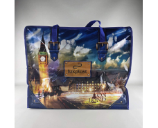 Полипропиленовая сумка хозяйственная  с цветным рисунком №5 Биг Бэн (1 шт)