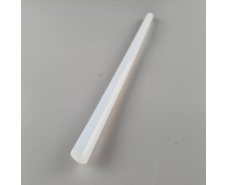 Клей стержень для пистолета толстый 11мм 25см белый (1 шт)