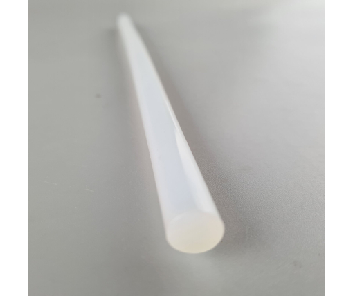 Клей стержень для пистолета толстый 11мм 25см белый (1 шт)