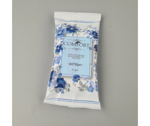ᐉ Влажная салфетка  15 шт "Comfort" (1 пачка)