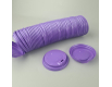 Крышка под стакан  бумажный. Ф79 (гар) фиолет ДИФЛОН (50 шт)