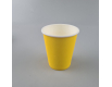 Стаканчики для кофе 300 мл "БЕЛО/ЖЕЛТЫЙ" Маэстро (50 шт)
