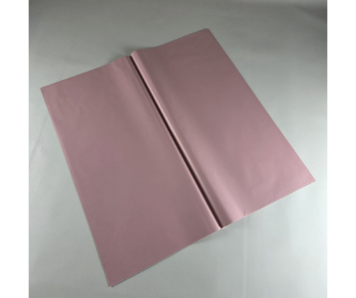Листы тоновые матовые 60 *60 см для упаковки цветов  Темная пудра  №4 (20 шт)