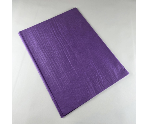 Бумага "ТИШЬЮ" 50*70 см (606) для упаковки цветов №2 фиолетовый (30 шт)
