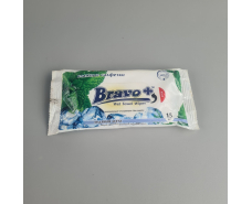 Влажная салфетка  15 шт "Bravo" Мята УЦЕНКА (1 пачка)
