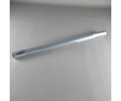 Пленка жемчужная "Газета" для цветов  8 м газета бело+голубая (67) (h660) № 819 (1 шт)