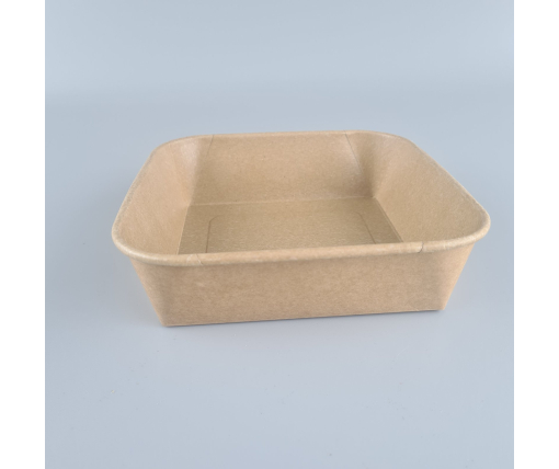 Прямоугольный контейнер "KRAFT"  900мл 170*170*45 "G-борт" (50 шт)