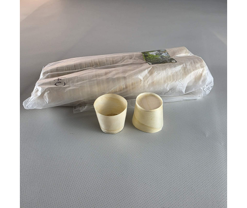 Стакан, бамбук, h 40 мм, Ø 38 мм, (100) (100 шт)