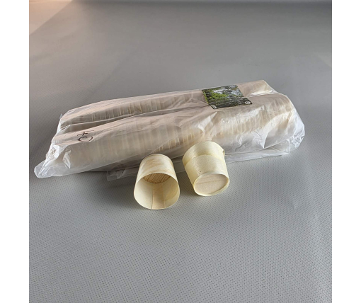 Стакан, бамбук, h 40 мм, Ø 38 мм, (100) (100 шт)