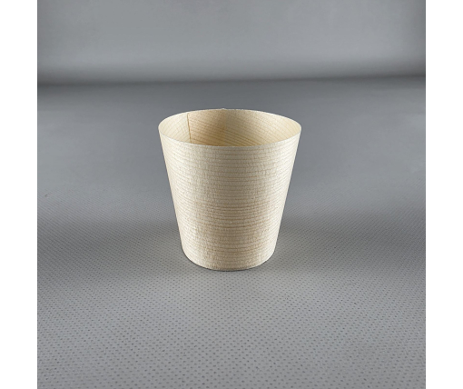 Стакан, бамбук, h 60 мм, Ø 60 мм, (100) (100 шт)