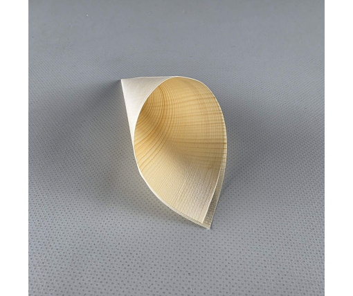 Конусный стакан, дерево, 125 мм, (100) (100 шт)