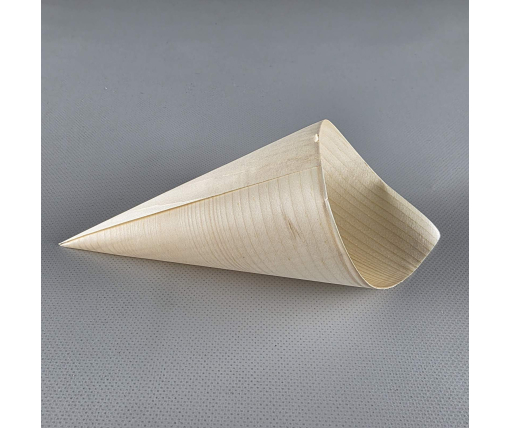 Конусный стакан, дерево, 200 мм, (100) (100 шт)