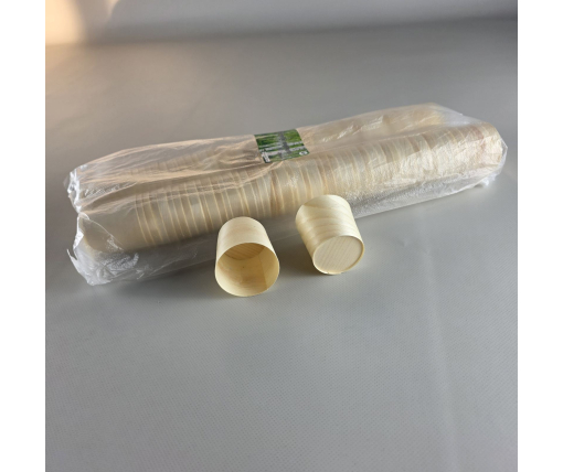 Стакан, бамбук, h 45 мм, Ø 45 мм, (100) (100 шт)