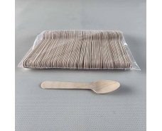 Ложка чайная деревянная, 96 мм, (1 пачка)