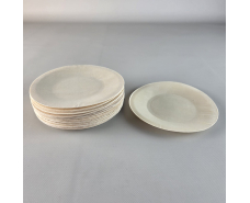 Тарелка круглая, дерево, Ø 130 мм, (100) (100 шт)