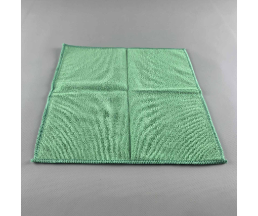 Тряпка Микрофибра 30*30 Зеленая УНИВЕРСАЛЬНАЯ (1 шт)