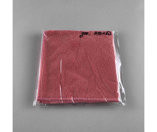 Тряпка Микрофибра 30*30 Красная УНИВЕРСАЛЬНАЯ (1 шт)