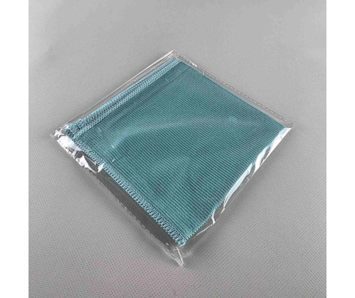 Тряпка Микрофибра 30*30 Бирюза ПОЛИРОВКА (1 шт)