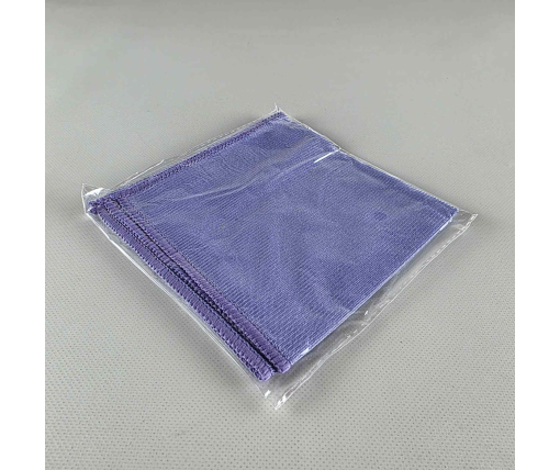 Тряпка Микрофибра 30*30 Фиолетовая ПОЛИРОВКА (1 шт)