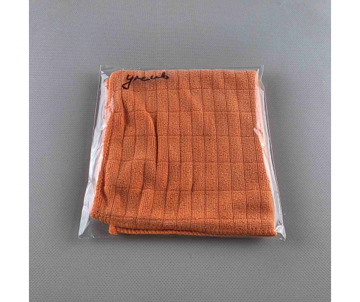Cалфетка из Микрофибры 30*30 Оранжевая УНИВЕРСАЛЬНАЯ (1 шт)