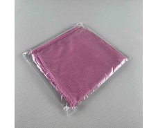 Cалфетка из Микрофибры 30*30 Розовая ПОЛИРОВКА (1 шт)