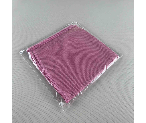 Cалфетка из Микрофибры 30*30 Розовая ПОЛИРОВКА (1 шт)