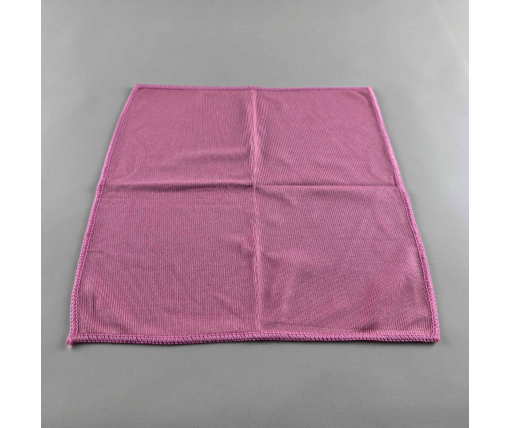 Cалфетка из Микрофибры 30*30 Розовая ПОЛИРОВКА (1 шт)