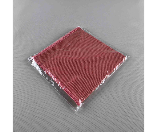 Cалфетка Микрофибра 30*30 Красная ПОЛИРОВКА (1 шт)