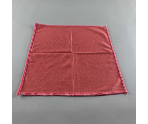 Cалфетка Микрофибра 30*30 Красная ПОЛИРОВКА (1 шт)
