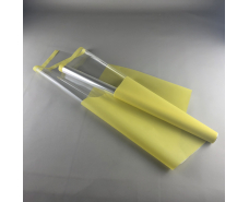 Пленка для цветов Рулон 8 м Тонировка с каймой  (75) (h700) № 812 Желтый  (1 шт)