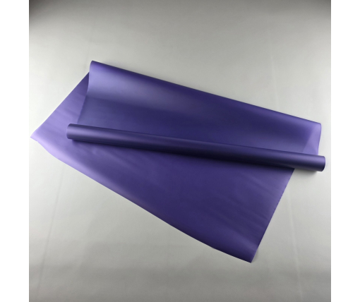 Калька для цветов рулон 8м тонированный матовый (77) (h660) №854 Темно фиолетовый (1 шт)