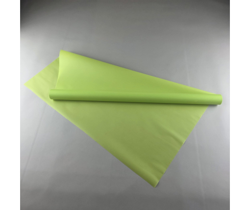 Калька для цветов рулон 8м тонированный матовый (77) (h660) №862 Салатовый (Шартриз) (1 шт)