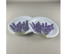 Тарелка бумажная 23см"№72 10шт (1 пачка)