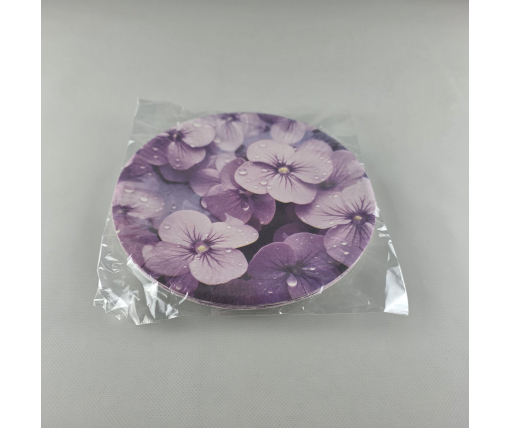 Тарелка бумажная 23см"№82 10шт (1 пачка)