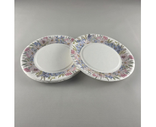 Тарелка бумажная 23см"№83 10шт (1 пачка)