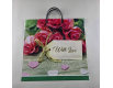 Пакет с пластиковой ручкой (36х37)  "С любовью"   (10 шт)