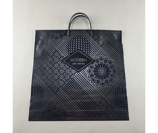 Пакет с пластиковой ручкой (36х37)  "Модерн"  (10 шт)