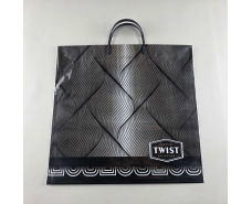 Пакет с пластиковой ручкой (36х37)  "Твист"  (10 шт)