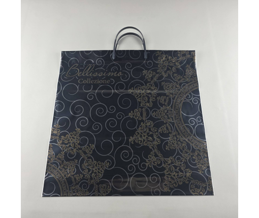 Полиэтиленовый пакет (40х40) с пластиковой ручкой"Белиссимо"  (10 шт)